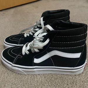black high top vans